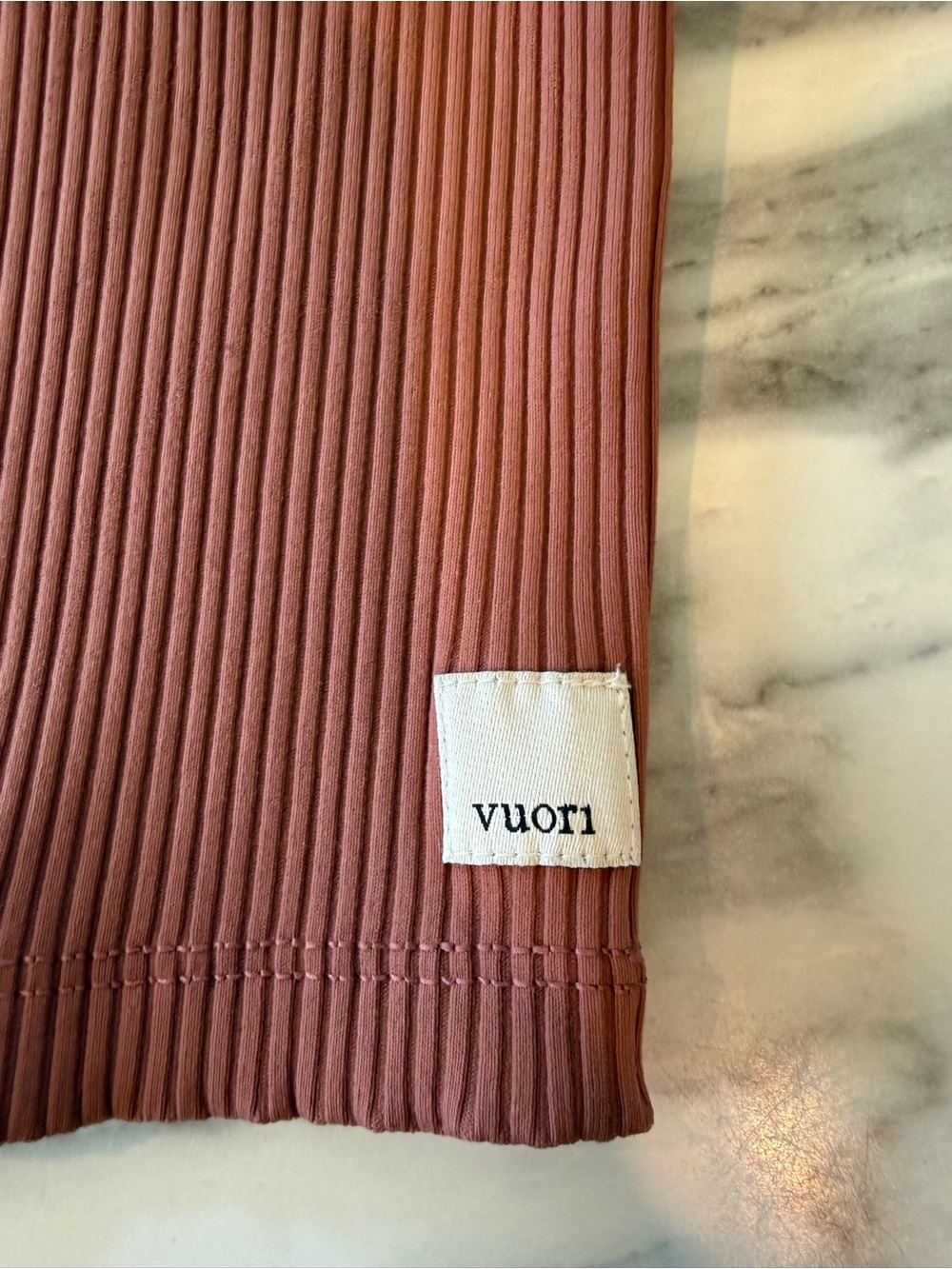 Vuori Rib Crop Tank - Picture 7 of 8